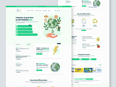 Ecological service Website ui