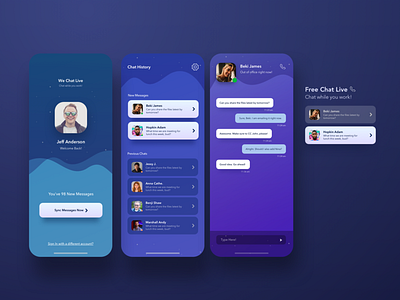 WeChatLive App Design