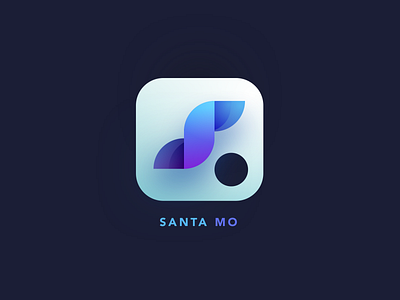 Santa Mo. | Logo Design balance card design design icon illustration light theme logo typography vector