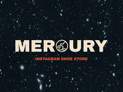 Instagram shoe store Mercury branding