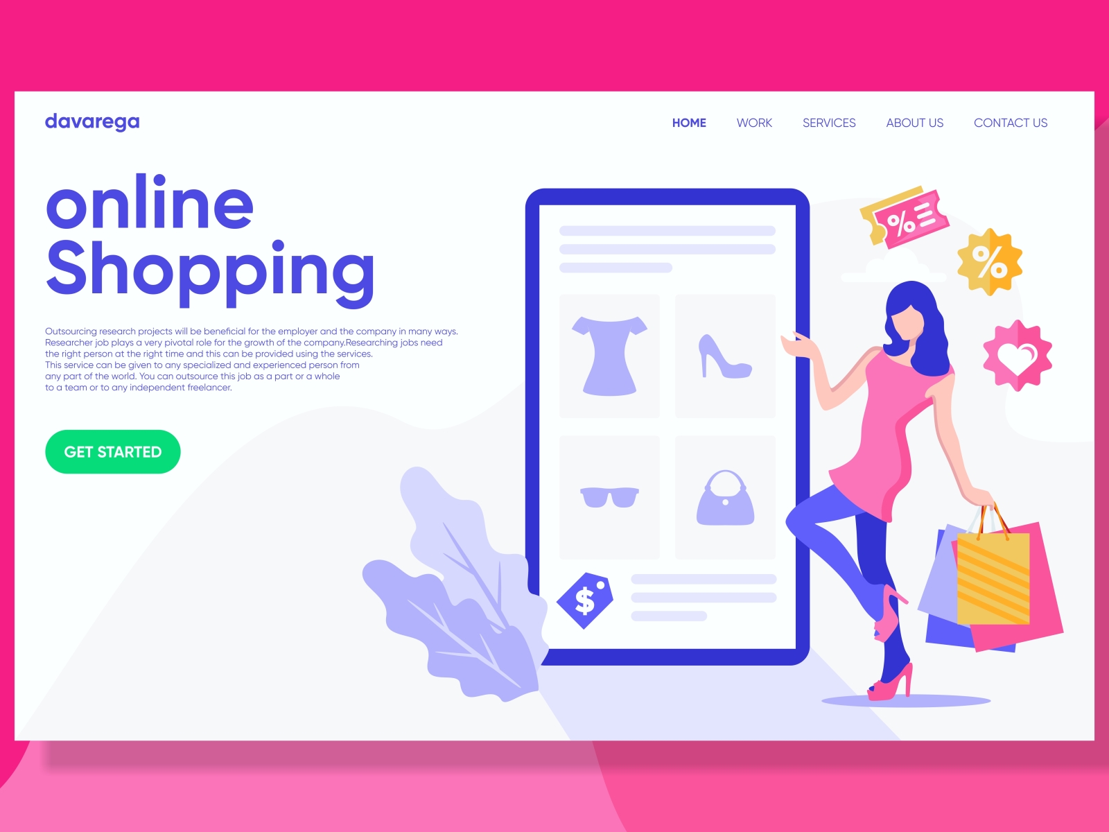 Page shop. Shopping landing Page. Web shop.