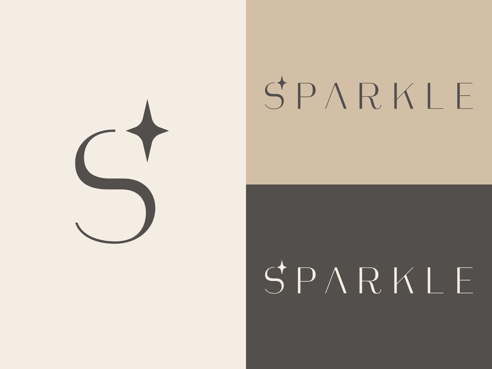 Sparkle logo by Klaudia Sagan on Dribbble