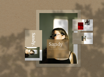 SANDY Powerpoint Template branding businessman creative powerpoint creative presentation creative template deck fashion template google slide keynote modern design pitch powerpoint powerpoint presentation ppt pptx presentation presentation layout professional slide template