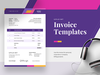 Jasmine - Invoice Quote Template invoice