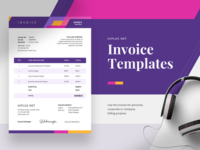 Jasmine - Invoice Quote Template