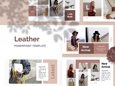 LEATHER Powerpoint Template