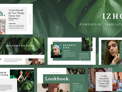 IZHO Powerpoint Template