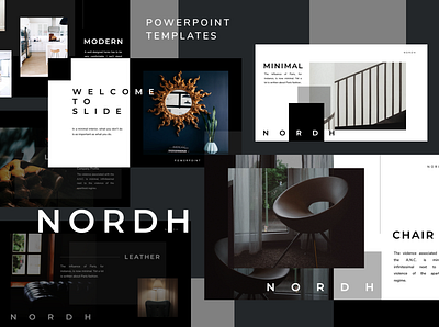 NORDH Powerpoint Template deck elegant fashion google slide keynote nordh pitch powerpoint ppt pptx presentation presentation layout simple slide template