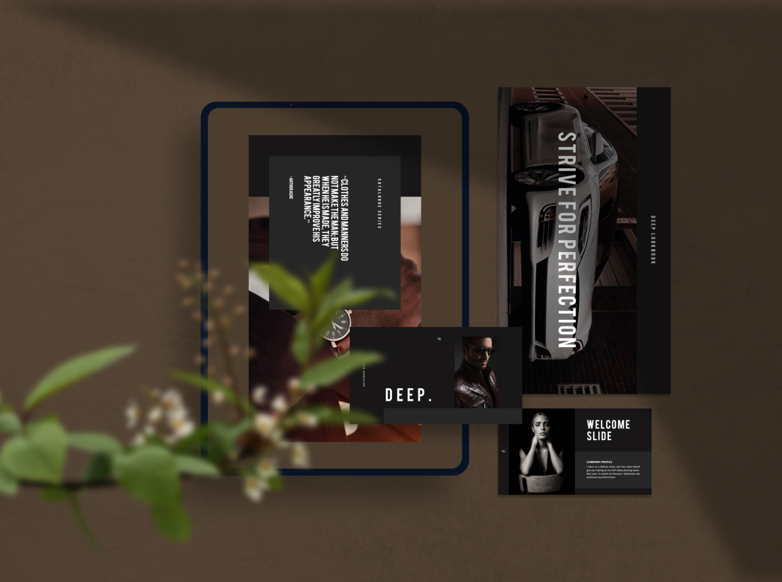DEEP Powerpoint Template by uiplus on Dribbble