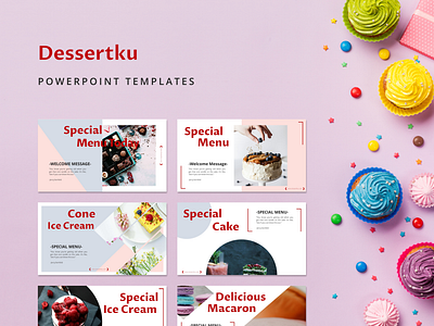 DESSERT Powerpoint Template