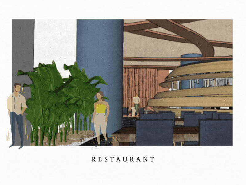 Restaurant Design Portfolio '20 design dining illustration interiordesign portfolio research restaurant