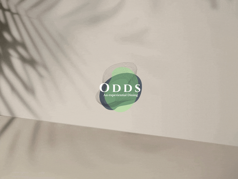 Odds Design Process- Logo branding climatechange design dining illustration interiordesign logo process restaurant vector