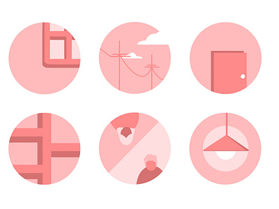 Pink Website Icons