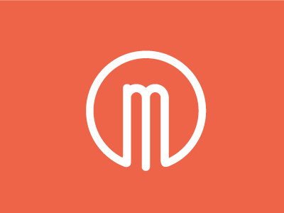 Playing with shapes and orange. experiment hendy logo m tyler tylerhendy type