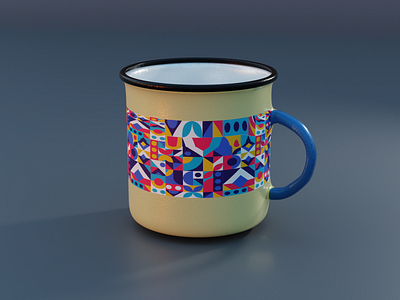 CleanSlate #1: Mug 3d blender mug