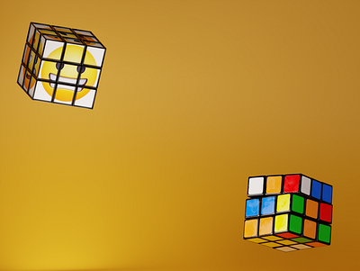 CleanSlate #2: Rubik's Cube(s) 3d blender cube emoji rubiks