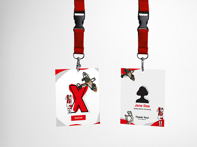 TedxStokeonTrent Lanyards brand brand identity branding design event event branding flat illustraion illustration illustrator lanyard minimal tedx vector
