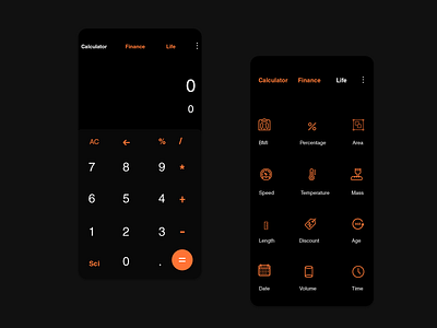 Daily Ui - Calculator add app apple arulmanni typography ui ux