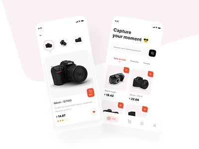 Camera selling app