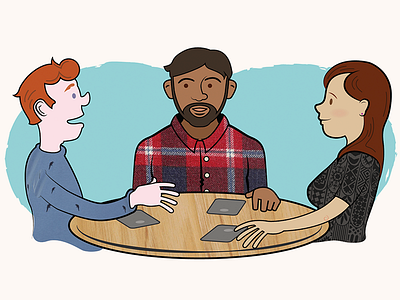 Conversation Illustration