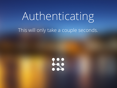 App UI - Authentication