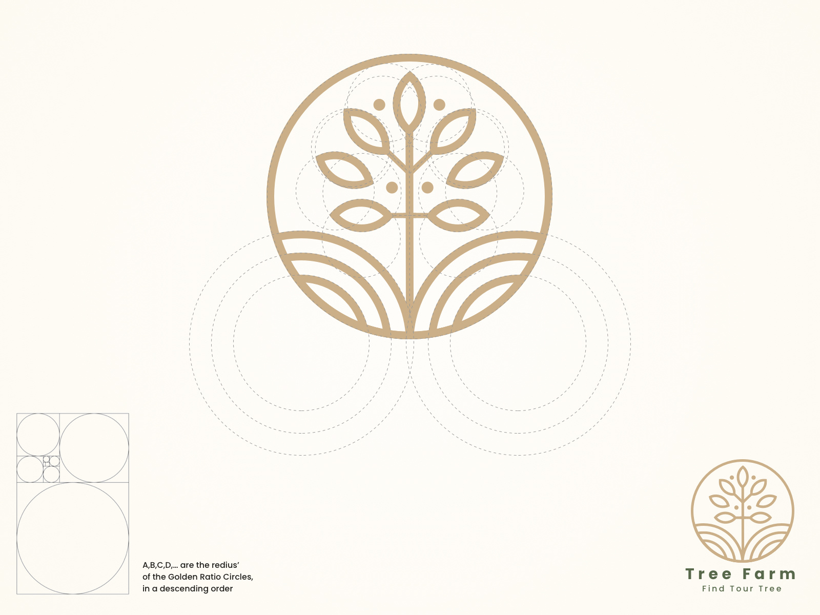 Tree Farm Logo by Ramiz Sarvaiya on Dribbble