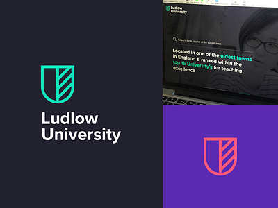 Branding concept branding concept crest education higher education logo shield typography university