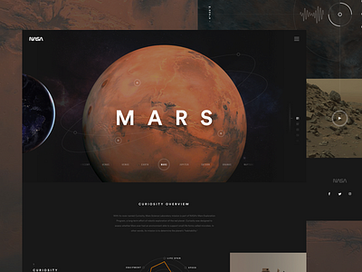 Mars black dark interactive mars nasa planets sol space web web site