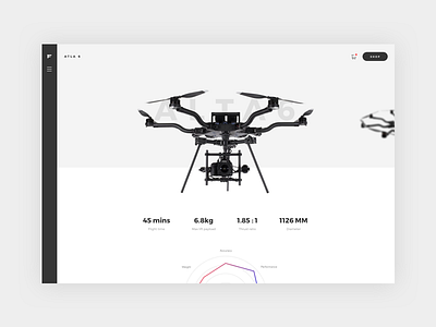 Alta 6 blackandwhite camera clean drone ecommerce fashion minimal product sport