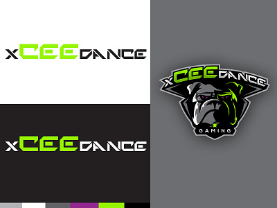 xCEEdance Logo Design brand agency brand identity branding branding design branding studio dance game gaming logo identity logo design startup branding twitch twitch logo