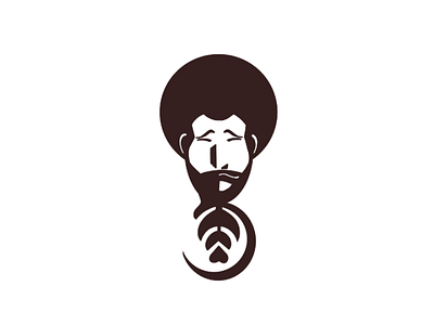 Mr. K Barista icon brand illustration barista