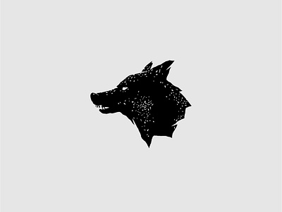 Wolf logo animal black wolf creative design illustration logo logo design werewolf wolf