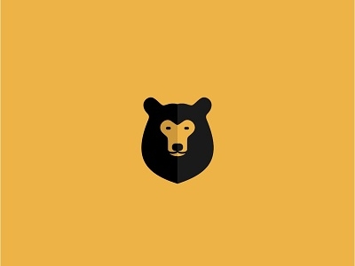 Black Bear icon by Stefan Ivankovic on Dribbble