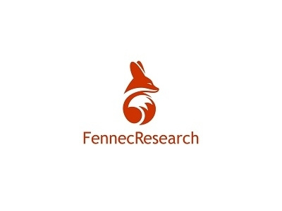 Fennec Research animal app creative design fennec fox icon logo simple