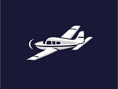 Plane Logo aircraft aviation creative design flying icon logo plane simple