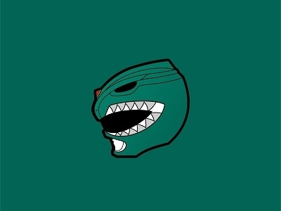 Green Ranger design green icon logo ranger simple