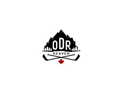 ODR Heaven canada creative design hockey logo outdoor simple sport winter