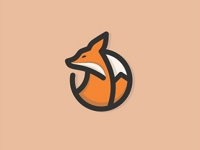 Fox creative design fox foxy icon lines logo minimal simple