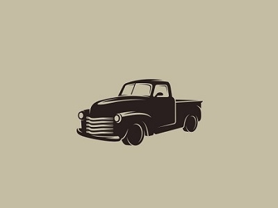 Chevy chevy creative design logo simple truck vintage