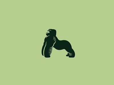 Gorilla animal ape creative design gorilla harambe logo logotype