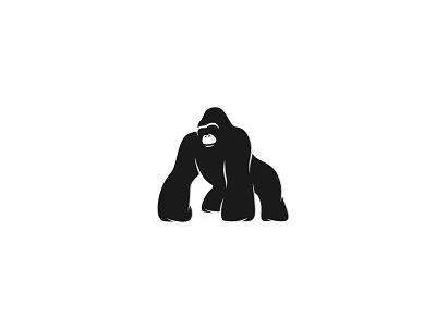 Gorilla animal ape apes creative design gorilla harambe logo logotype