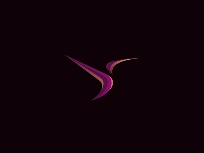 Hummingbird abstract bird brand branding creative hummingbird logo logotype tech technology