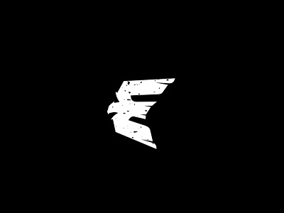 Eagle E bird brand brandind creative e eagle falcon hawk letter lettermark logo monogram