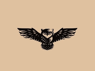 Owl logo creative design graphic design illustration logo owl owl logo