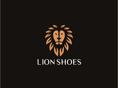 Lion Shoes abstract animal creative design footwear lion head lion logo logo logotype shoes