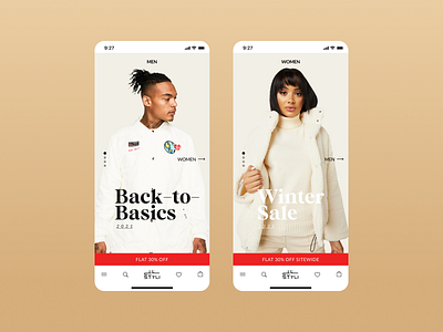 STYLI APP Redesign app branding design fashion ios iphone lifestyle minimal minimalism mobile mobileapp typography ux
