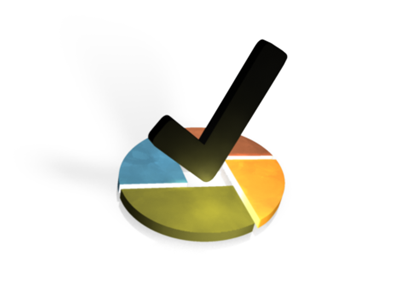 The Level Survey 3d checkbox checkmark logo maya yessir