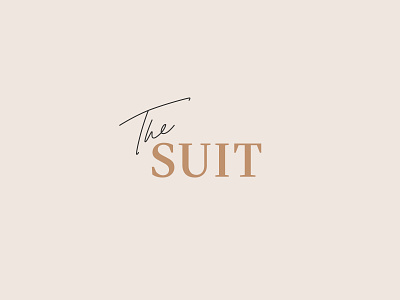 The SUIT brand design branding design identity identity design lettering logo logotype mark minimalism minimalist logo symbol typography vector