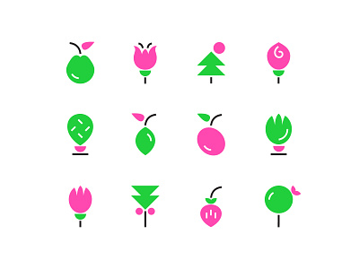 Botanic icons