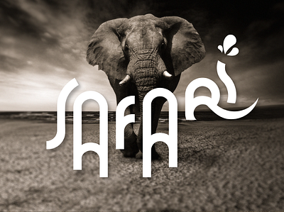 Safari Logo branding logo typography